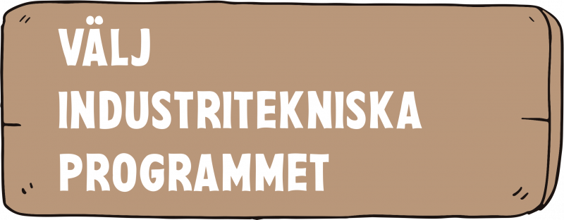 Träskylt Industritekniska programmet