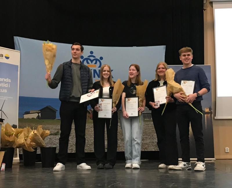 Tc Gotland delar ut diplom