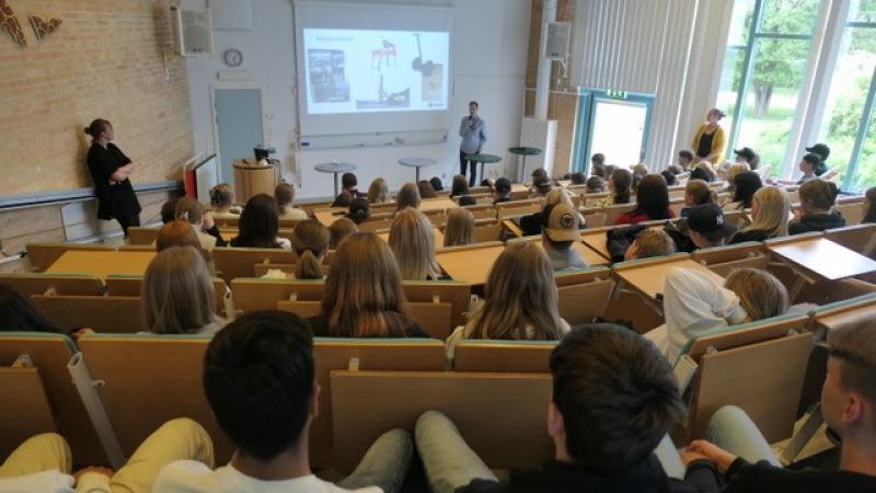 Axel inspirationsföreläsning på eftermiddagen