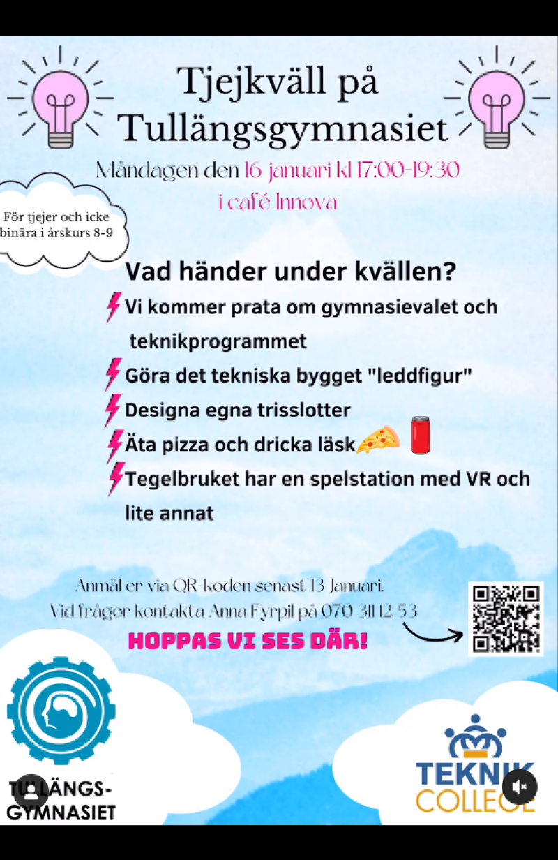 Tjejkväll Tullängen