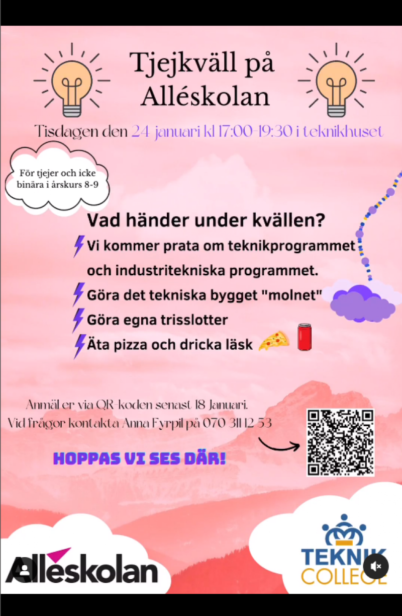 Tjejkväll Alleskolan
