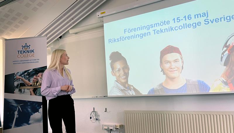 Ida Heinerud, Teknikcollege Sverige