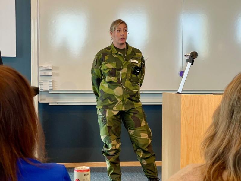 Exempel på hur försvaret jobbar med jämställdhet