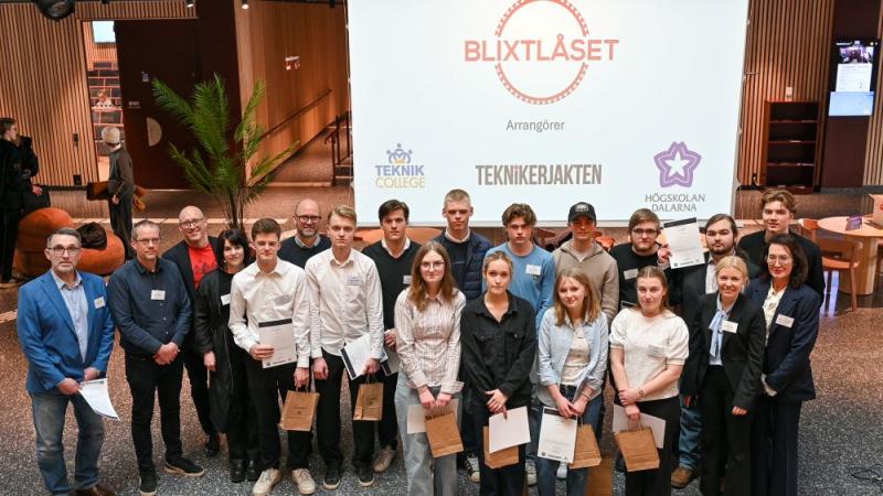 Vinnarna och juryn Blixtlåset Borlänge