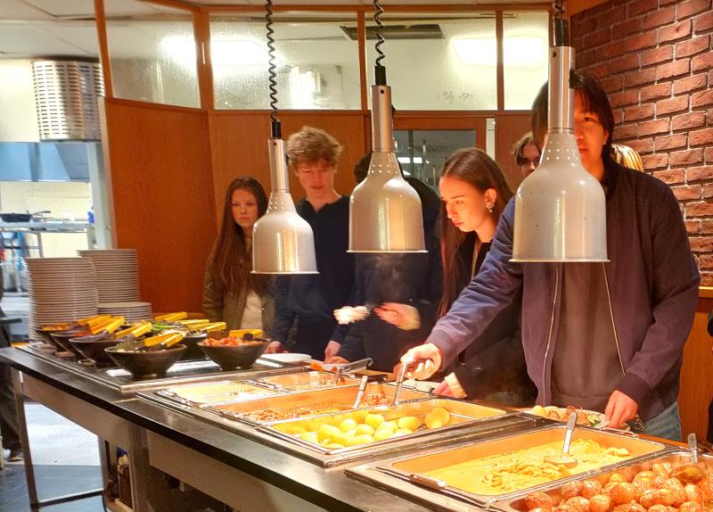 Lunch studiebesök Högskolan