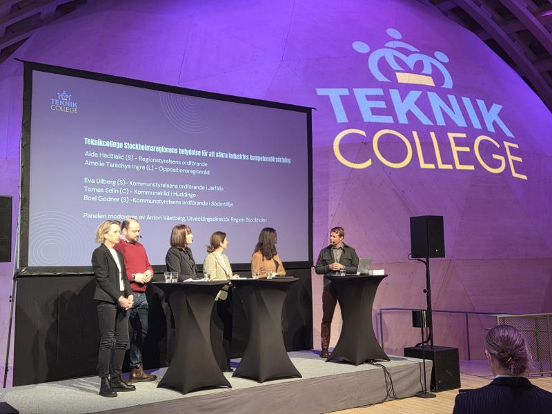 Panel på Tekniska museet